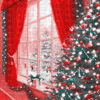 Y.A.M._New year Christmas background - Gratis animerad GIF