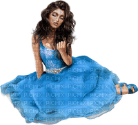 Woman in dress. Ball gown. Leila - 無料png