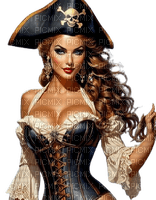 girl, frau, woman, femme, piraten, pirat - ingyenes png
