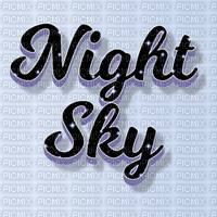 Night Sky - δωρεάν png