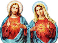 Isus i Maria - Zdarma animovaný GIF
