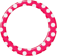 Circle.Frame.Pink - png gratuito