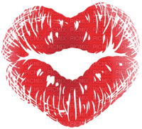 Kaz_Creations Valentine Deco Love Lips Kiss - Free PNG