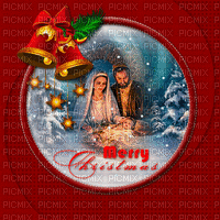 bg-röd-jul-text-merry christmas - GIF animé gratuit