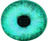 oog blauw - Δωρεάν κινούμενο GIF