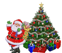 christmas noel santa claus Père Noël - Besplatni animirani GIF