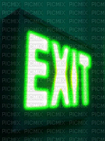 EXIT - Zdarma animovaný GIF