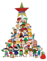 tree arbre baum  art abstract child enfants kinder   christmas noel xmas weihnachten Navidad рождество natal tube - PNG gratuit