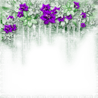 Winter.Christmas.Frame.Green.Purple  KittyKatLuv65 - ücretsiz png