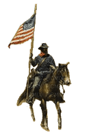 Western soldat cavalerie - gratis png
