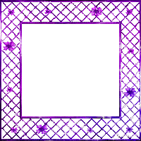 soave frame animated web clover patrick purple - 免费动画 GIF