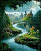 Background fantasy, nature - 免费PNG