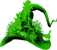 Witch.Hat.Green - png ฟรี