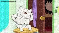 Adventure Time Dancing Baby Finn - Gratis geanimeerde GIF