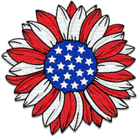 soave deco  patriotic 4th july usa  flowers