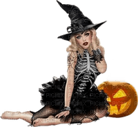 woman halloween hexe witch - png grátis