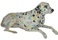 colorful dog - PNG gratuit