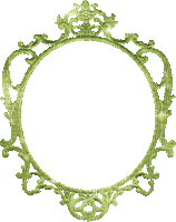 green frame mirror (created with gimp) - Free animated GIF