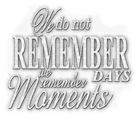 soave text remember moment white - png grátis