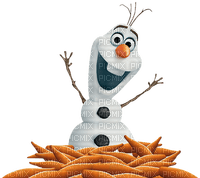 frozen snowman olaf disney cartoon movie - PNG gratuit
