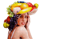 coiffe  fruits - PNG gratuit