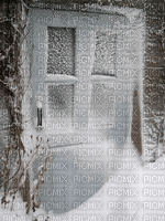 Background Winter Door - Бесплатный анимированный гифка