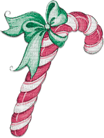 soave deco christmas cane candy vintage - PNG gratuit