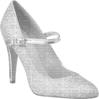 cinderella silver fashion shoe - nemokama png