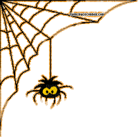 Araignée-Halloween - GIF เคลื่อนไหวฟรี