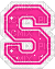 Kaz_Creations Animated Alphabet Pink S - Δωρεάν κινούμενο GIF
