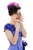 Woman Violet Pink Brown Blue - Bogusia - δωρεάν png