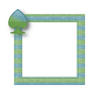 Small Green/Blue Frame - besplatni png