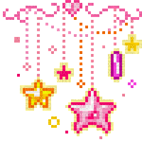 Pixel Stars - Бесплатный анимированный гифка
