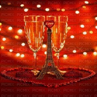 VALETINE DAY GLASSES  LOVE BG valentine fond - png ฟรี