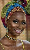 beautiful African woman - бесплатно png