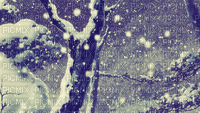 Baum im Schnee. - Animovaný GIF zadarmo