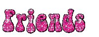 Grumpyforlife pink glitter friends - Gratis animeret GIF