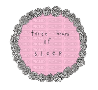 ✶ Three Hours of Sleep {by Merishy} ✶ - zdarma png