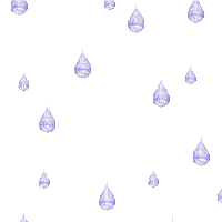 il pleut de petit goutes - GIF animé gratuit