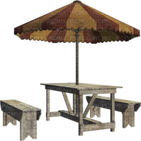 Table Patio Bois:) - 無料png