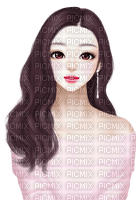 Lovely girl by Mellow pink - nemokama png