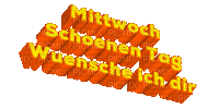 mittwoch - GIF animé gratuit