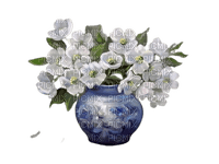 jar flowers deco Rosalia73 - PNG gratuit