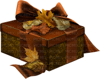 Box Autumn Brown - Bogusia - Free PNG