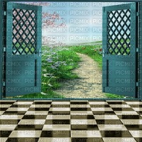 door background by nataliplus - gratis png