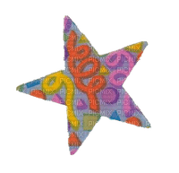 Vintage Star Sticker - бесплатно png