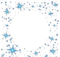 Stars blue abstract - ingyenes png