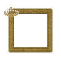 Small Gold Frame - Free animated GIF