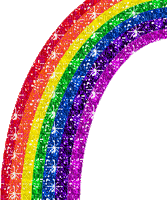 Glitter-Rainbow. - Gratis animerad GIF