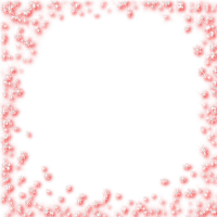 Frame.Sparkles.Snowflakes.Red - zadarmo png